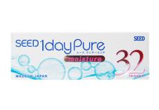 1 Day Pure Moisture [Daily Contact Lenses] SEED - 32 Pack