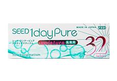1 Day Pure Moisturefor Astigmatism [Astigmatism Contact Lenses] SEED - 32 Pack