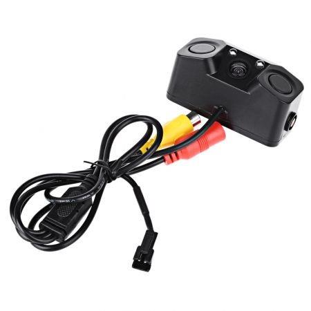 170 Degree Viewing Angle HD Car Rear View Camera with Radar Parking Sensor
