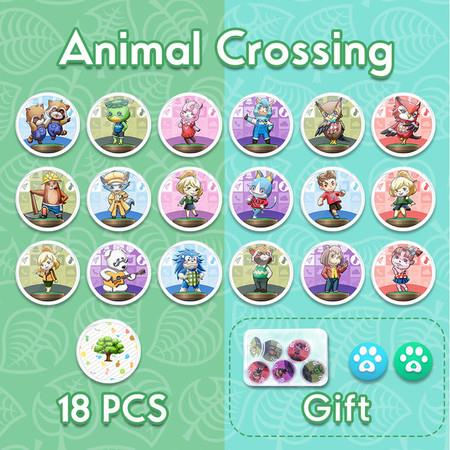 18pcs NFC Card for Nintendo Switch 3DS Animal Crossing Amiibo Card Animal Crossing New Horizons amiibo series Figuras