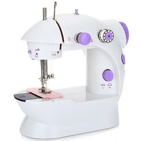 202 Mini Sewing Machine Double Speed Automatic Thread with Light