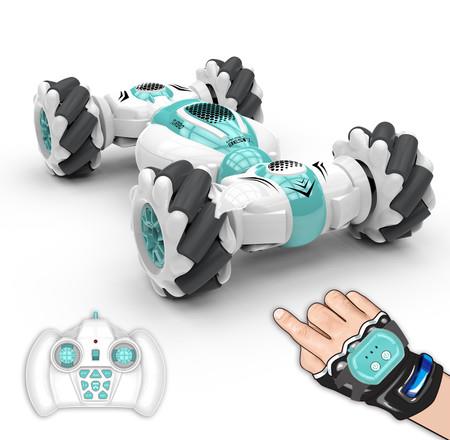 2021 Newest RC Stunt Car Remote Control Watch Gesture Sensor Deformable Electric Toy Cars All Terrain Speed 2.4GHz 4WD Rotation Off-road Vehicle Gift