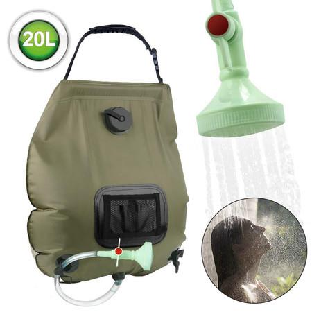 20L Collapsible Foldable shower Water Bath bag