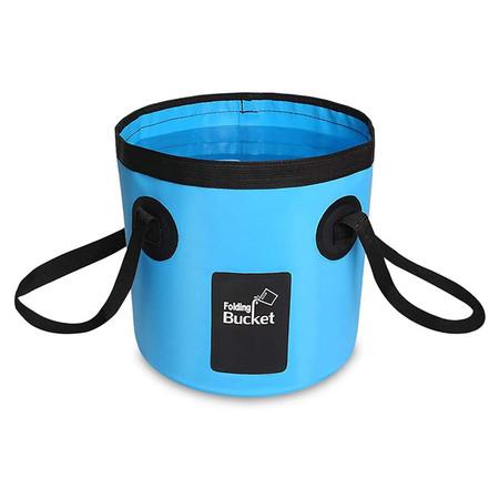 20L Waterproof Water Bucket Outdoor Fishing Bucket Folding Water Container For Camping Picnic Cleaning