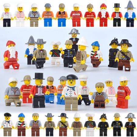 20pcs  Minifigures Stuffer Little Gift for Christmas Stockings, Birthday Cake Decorations, Easter Eggs