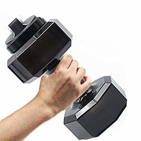 2.2L Dumbbell Shaped Water Bottle BPA Free Flip Top Leak Proof lid