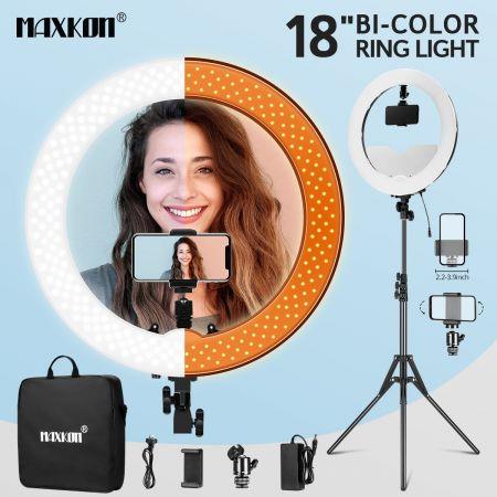 240 LED Dimmable LED Ring Light 18