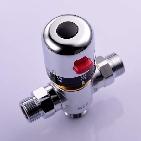 3-Way Valve Brass Thermostatic Shower Mixer 1/2 