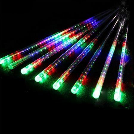 30CM 8 Tubes Christmas LED Meteor Shower Rain Lights Snow Falling Raindrop Cascading Outdoor AC 110 - 240V
