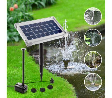 3.5w Solar Power Outdoor Fountain Water Pump with 4 Fountain Heads