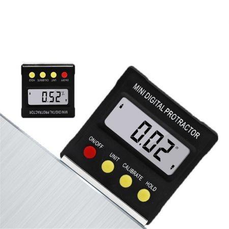 360 Degree Mini Digital Protractor Inclinometer Electronic Level Magnetic Box
