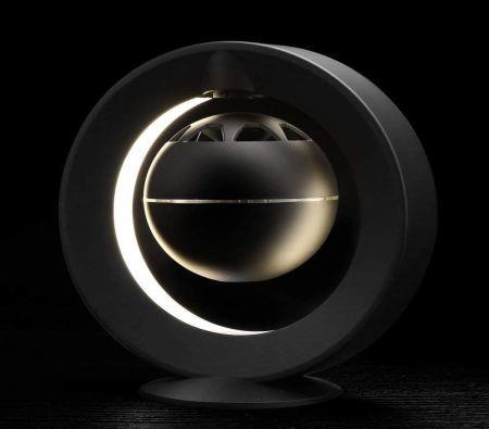 3D Surround Sound Floating Bluetooth Speaker 360 Degree Rotation for Desk Decor