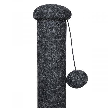 43CM Cat Scratching Post Scratcher Pole Climbing Frame with Toy