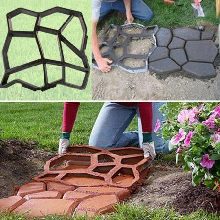 43Cm Diy Plastic Path Maker Mold Manually Paving