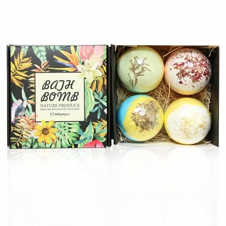 4X Handmade Bath Soap Rich in Deep-Sea Bath Salts and Selected Plant Extracts