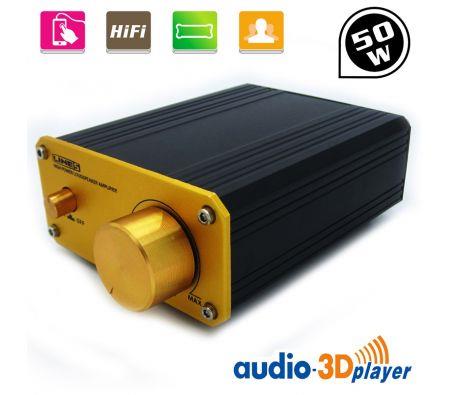 50W Digital Power Amplifier Hifi Amplifier With Stereo