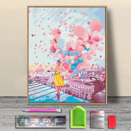 5D Diamond Painting Kits Full Drill Embroidery DIY Paintings Frameless 35*45cm #2