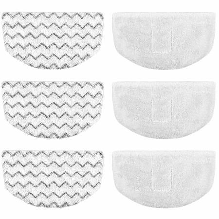 6 Pack Washable Steam Mop Pads Replacement for Bissell PowerFresh 1940 1806 1544 2075 Series Steam Cleaner