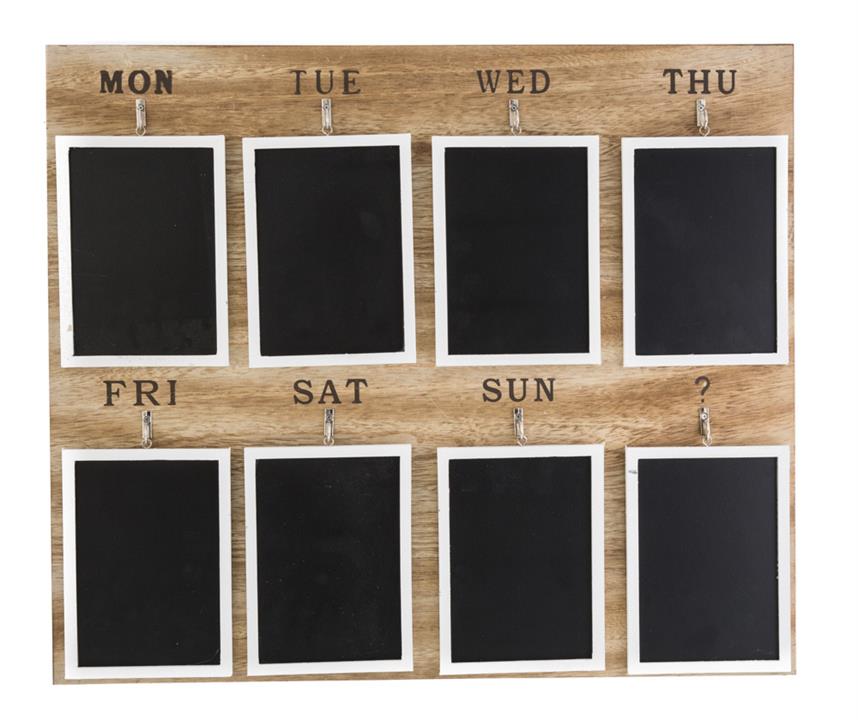 8 Day Memo Blackboard