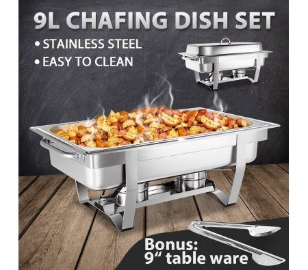 9L Stainless Steel Bain Marie Chafing Dish