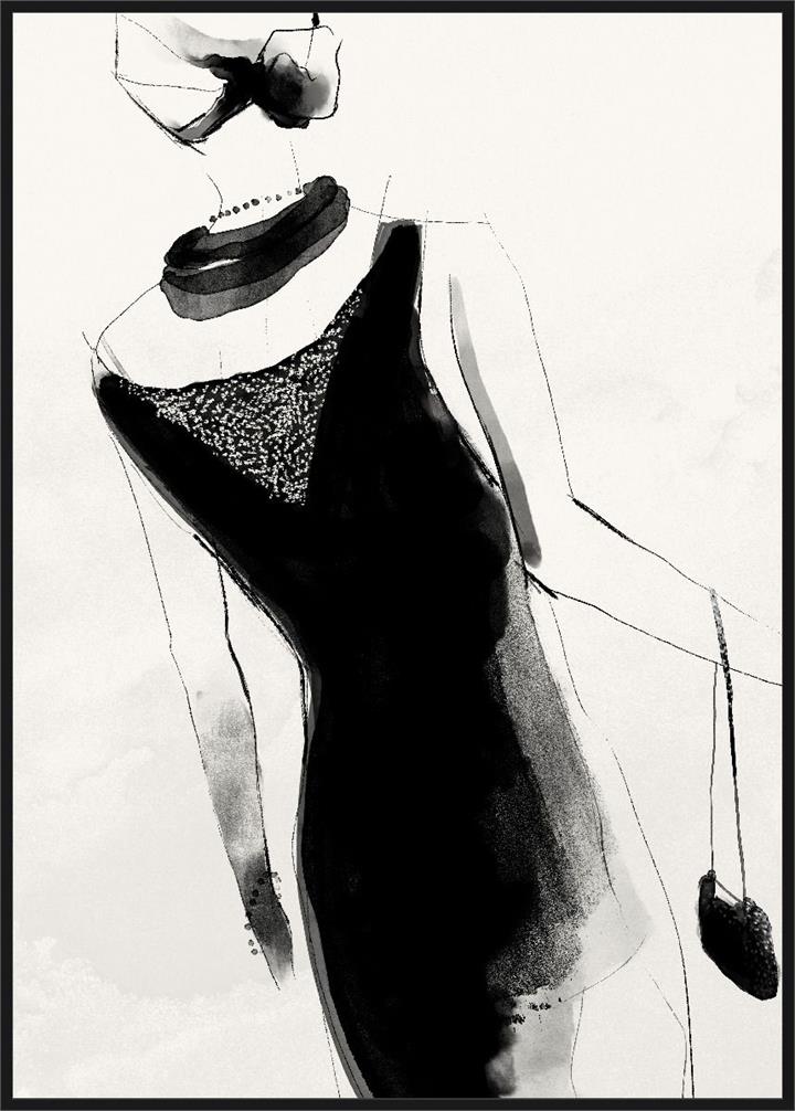 Abstract Woman Wall Art - 100x140cm