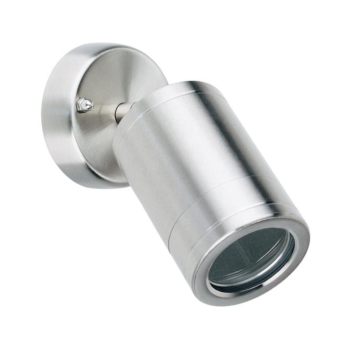 Accent 1Lt Gu10 Adj Spot Lt Stainless