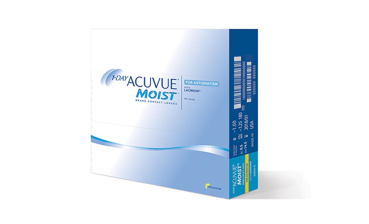 Acuvue Moist for Astigmatism 90Pk