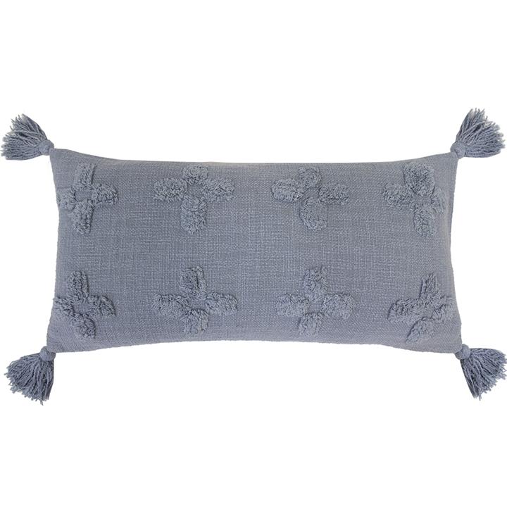 Ada Cushion 30 x 60cm Steel Blue