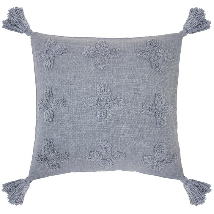 Ada Cushion 45 x 45cm Steel Blue