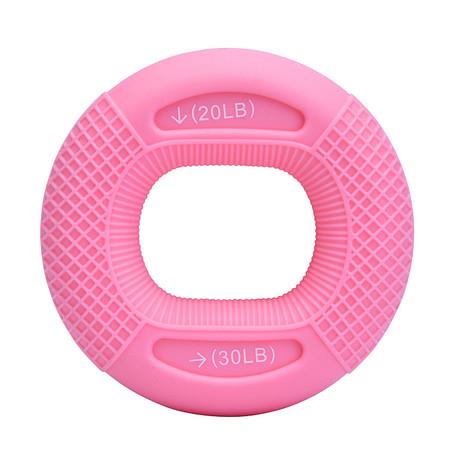 Adjustable Silicone Hand Exerciser Carpal Extensor Finger Forearm Muscle Training Ring Exerciser Gym