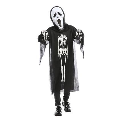 Adult Children Children Cosplay Ghost Horrible Halloween Carnival Masquerade Costumes Vests Skeleton Dress Skull Demon Scary Mask