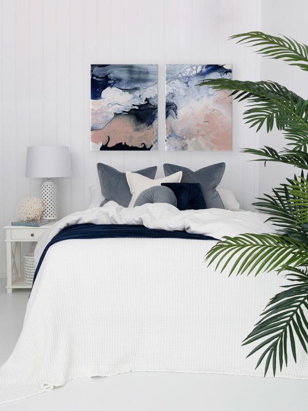 Aegina - Black Box Frame Canvas - 100x75 - Portrait