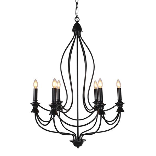 Aimee Iron Chandelier