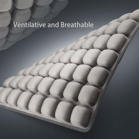 Air Inflatable Seat Cushion for Office, Study, Driving, Gaming,Wheelchair  3D Stereo Airbag Adjustable Seat Cover Air Cushion