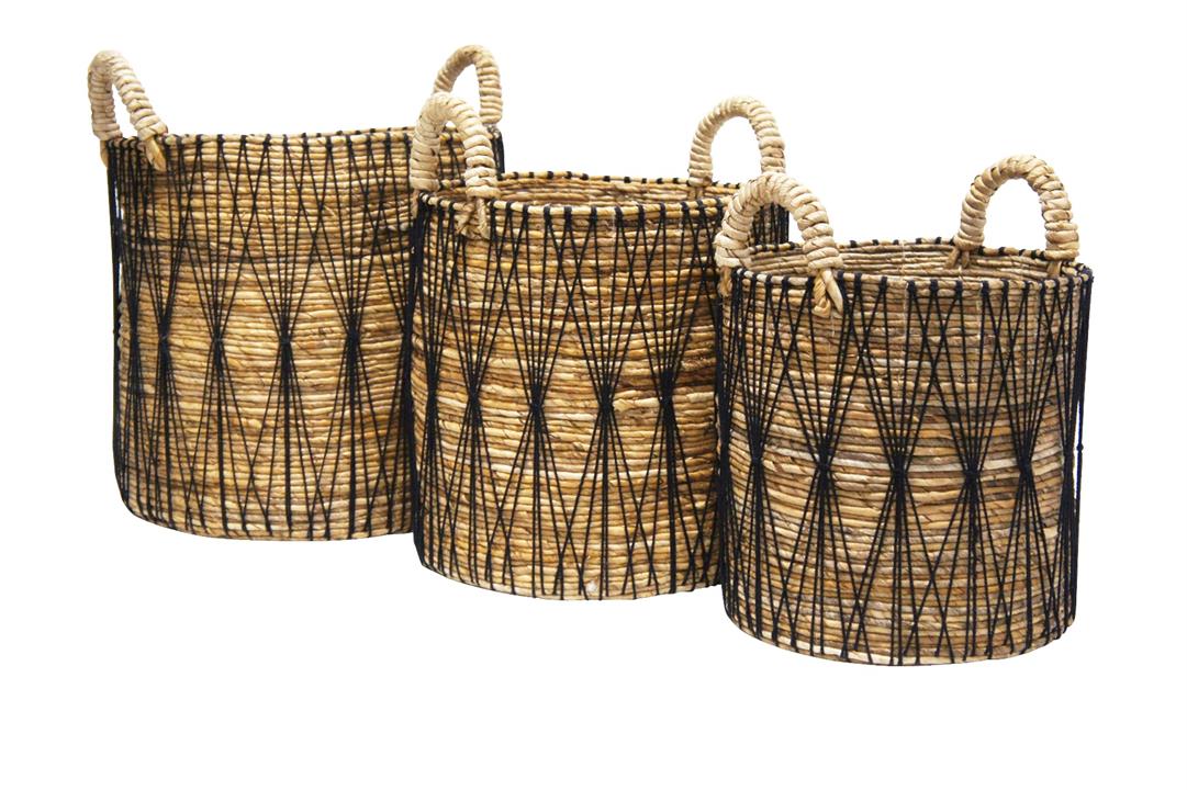 Akbar Storage Baskets Set of 3