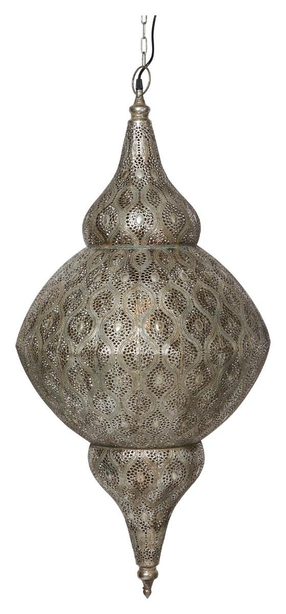 Aladdin Large Statement Pendant Light - Silver