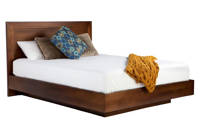 Alcove custom timber floating bed frame