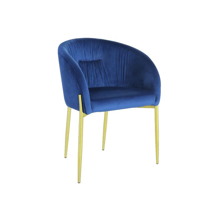 Alfieri Dining Chair Gold/Navy