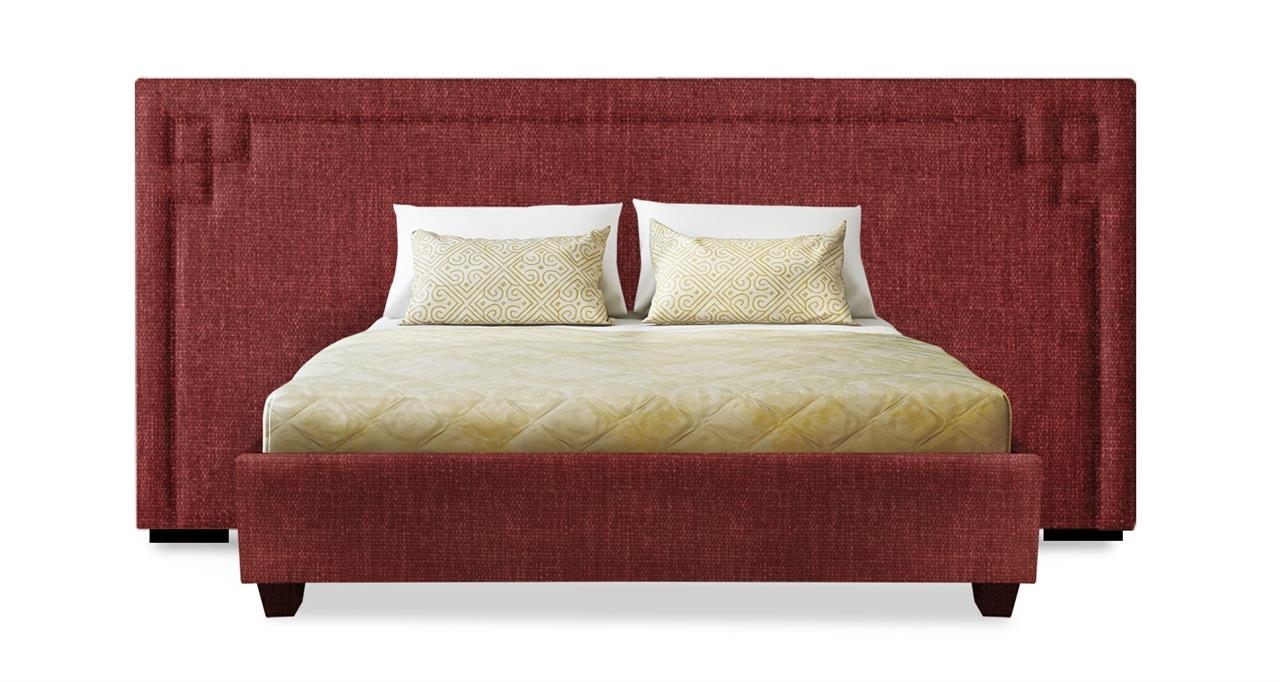 Allison custom upholstered wide bed head