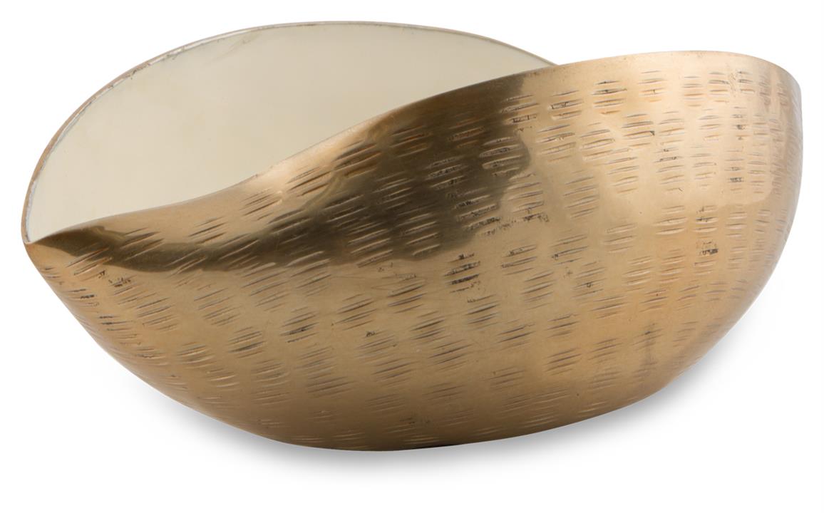 Aluminium and Enamel Cone Bowl Small