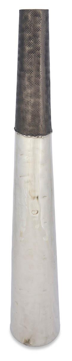 Aluminium Welding Round Tall Tapering Vase Medium