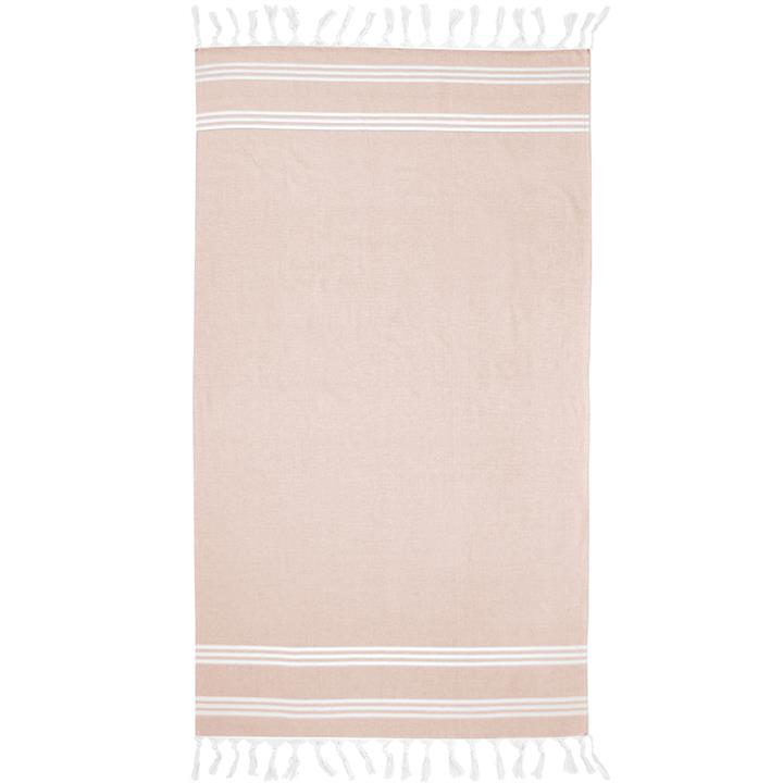 Amalfi Beach Towel 90x170cm Papaya