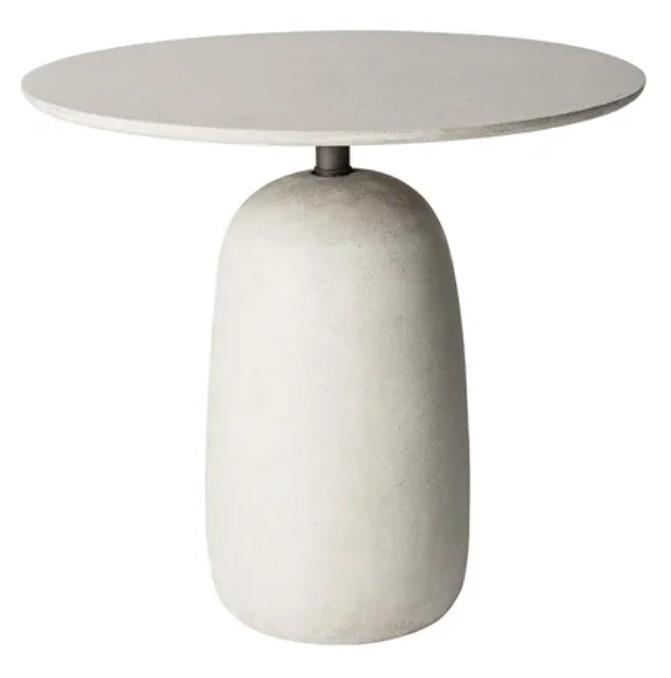 Andreas Grey Outdoor Cafe Table