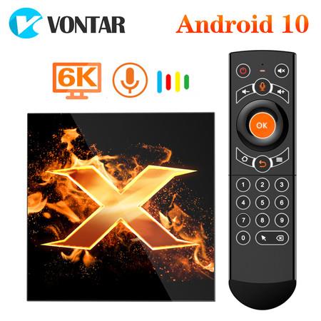 Android 10 4G 32G ROM 4KHD 2.4G&5G Wifi BT5.0 Google Voice Assistant