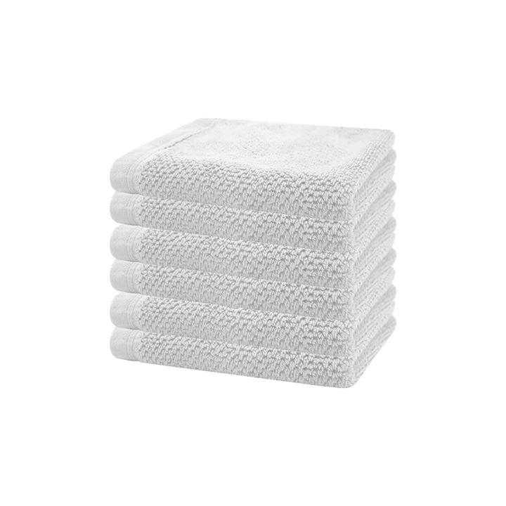 Angove 6pack Face Washer 33x33cm White