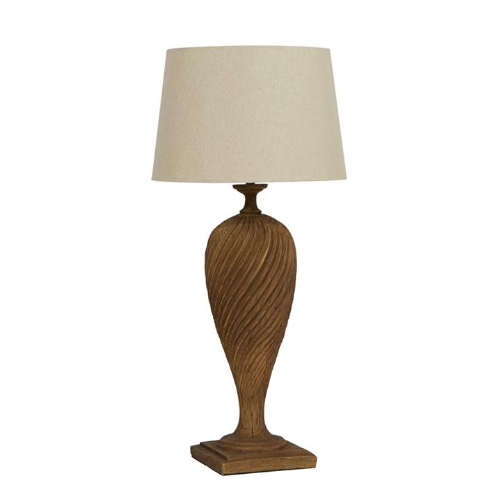 Antoine Tall Resin Lamp with Shade