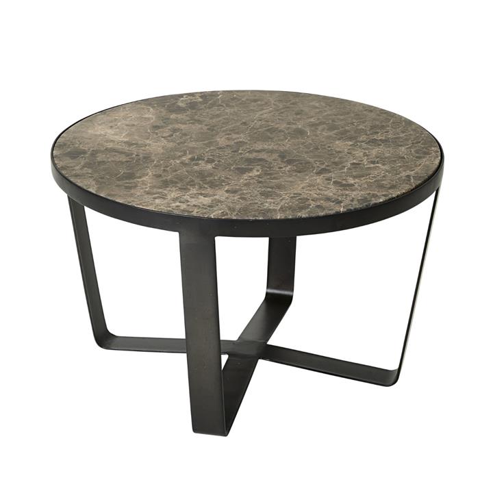 Arne Brown Marble Coffee Table - Large