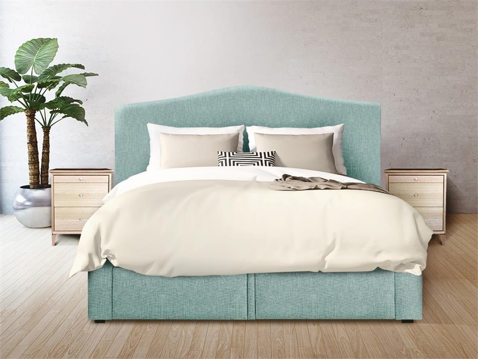 Artisan custom bedframe with choice of storage base