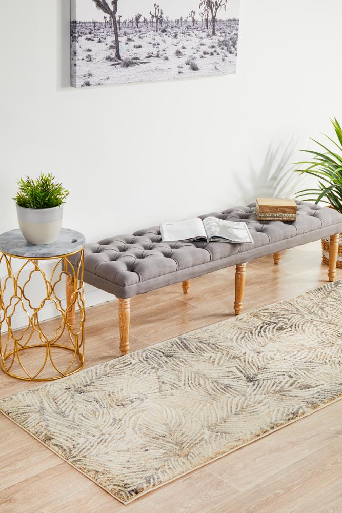 Artistic Nature Modern Charcoal Rug 290x200cm