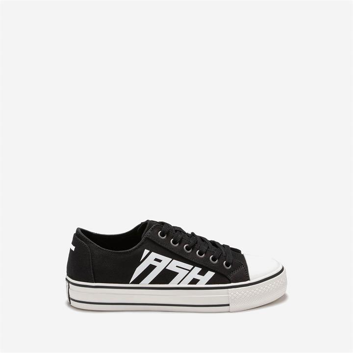 Ash Women's Viki Canvas Trainers - Black - EU 40/UK 7